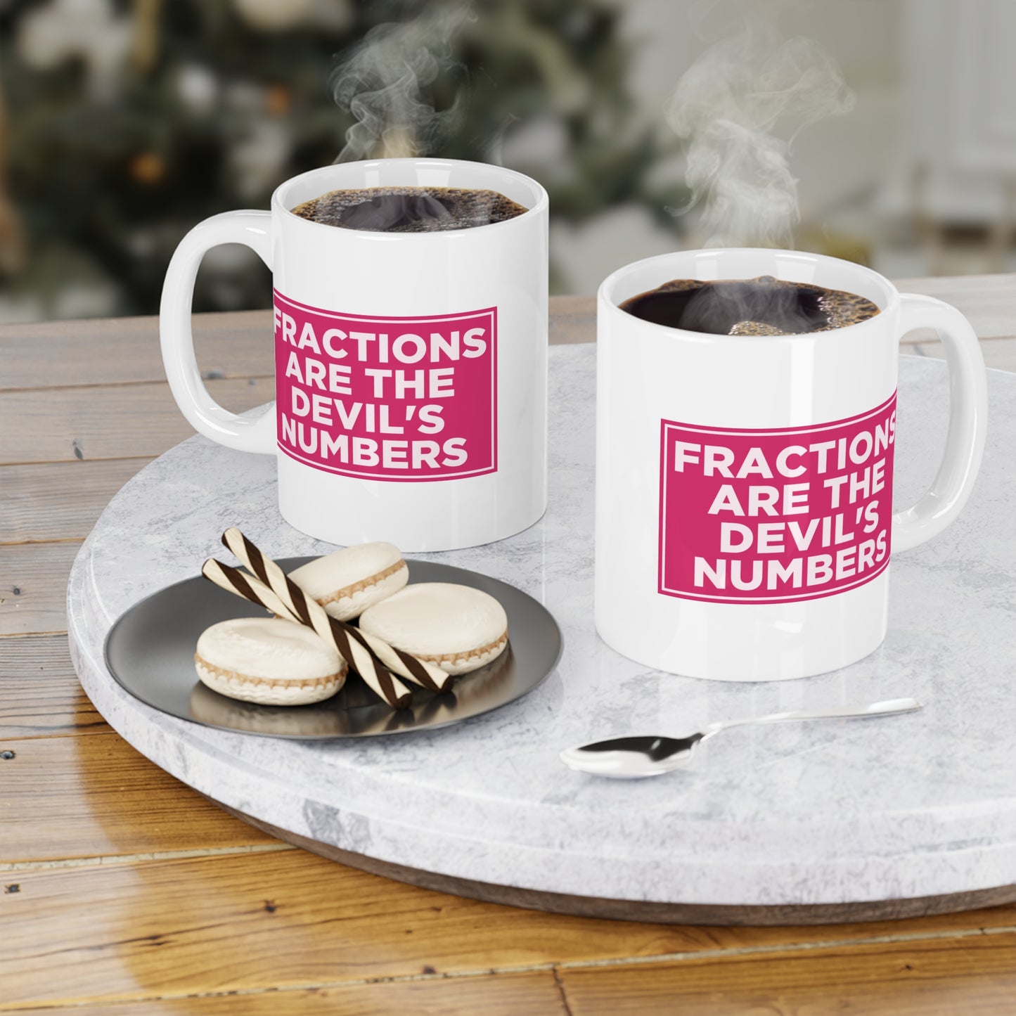 Fractions Are the Devil's Numbers Mug