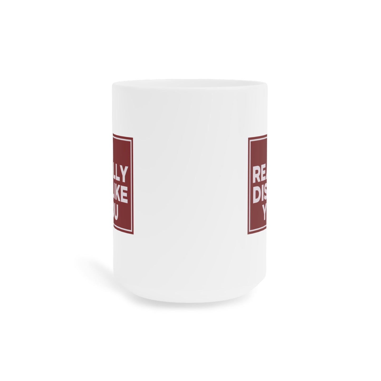 I Really Dislike You Mug