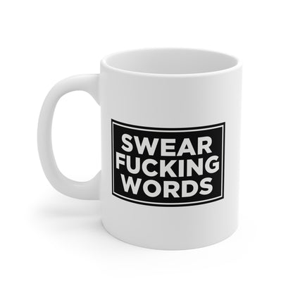 Swear F*cking Words Mug Uncensored