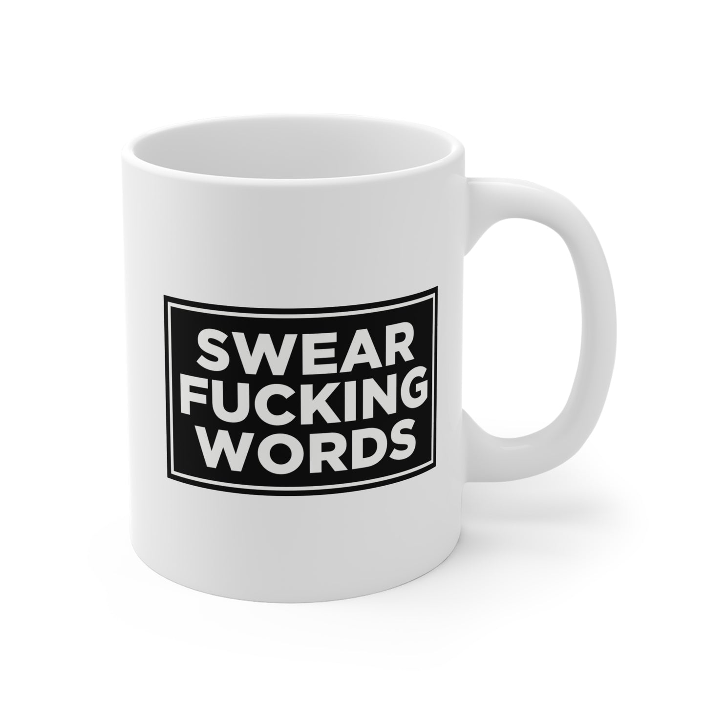 Swear F*cking Words Mug Uncensored