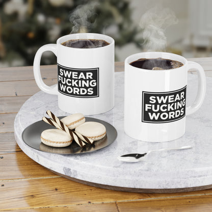 Swear F*cking Words Mug Uncensored